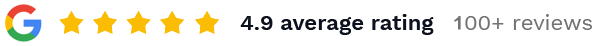 Google Reviews - 4.9 Stars based on 700+ reviews