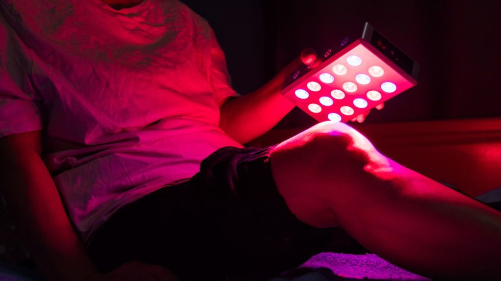 closeup-of-treating-sore-leg-with-the-red-light-therapy-1024x576 Educational Birthing Classes in Active Chiropractic at Royersford, PA